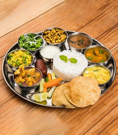 A Balanced Thali: Culinary Symphony of Tradition and Nutrition