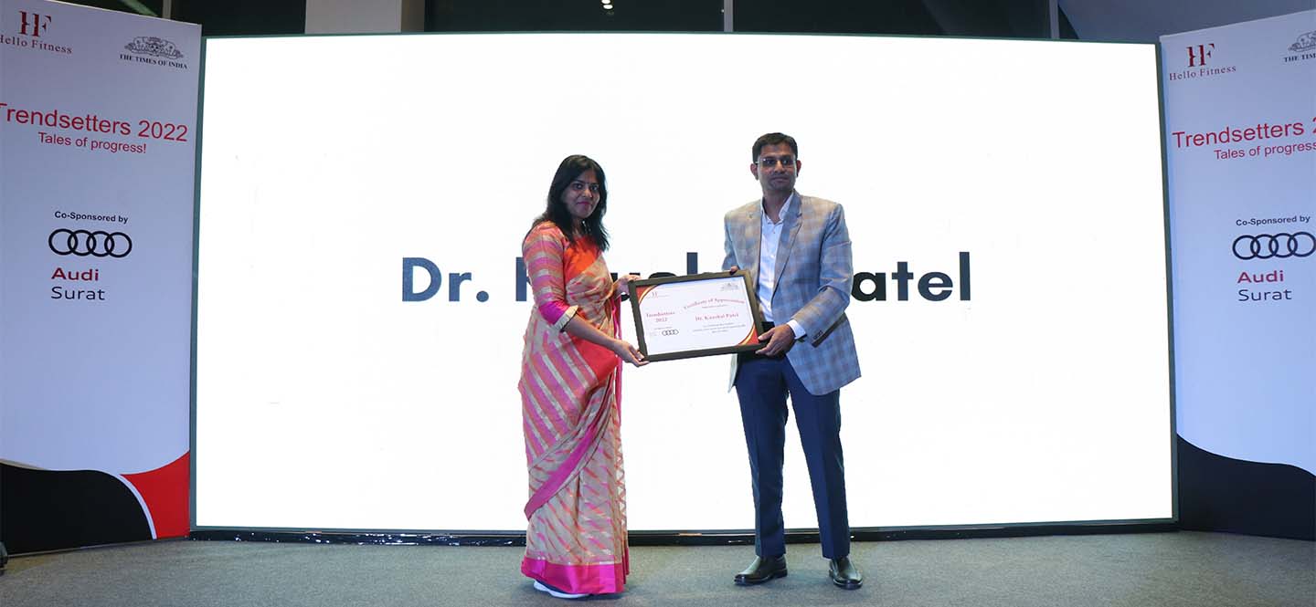 Trendsetter Gold Medalist Oncologist - Dr Kaushal Patel