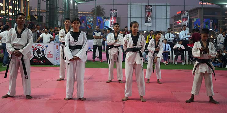 Interclub Taekwondo championship Event 2022 in Surat by Dynamic Warriors